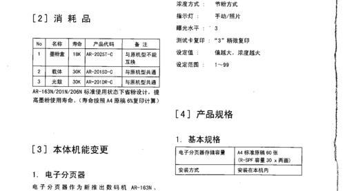 夏普251复印机维修代码解析（深入探索夏普251复印机维修代码）  第1张