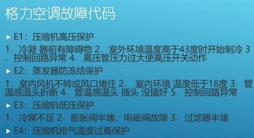 春兰空调E3故障维修处理指南（解读春兰空调E3故障）  第1张