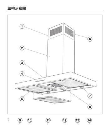 日本樱花油烟机的清洗方法（彻底清洗）  第3张